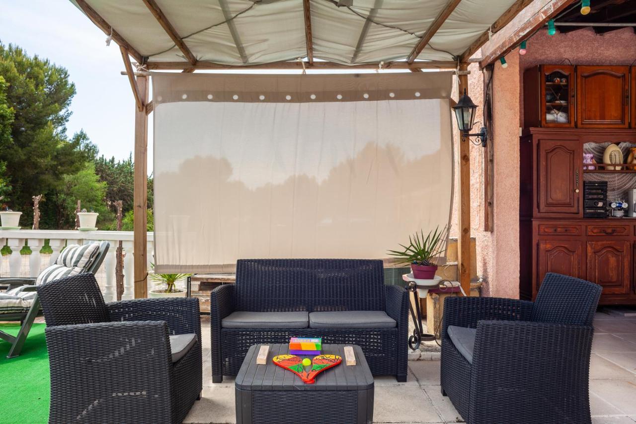 Appartement Avec Piscine Et Cuisine Roquefort-la-Bédoule Buitenkant foto